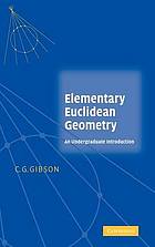 Elementary Euclidean geometry : an introduction