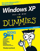 Windows XP all-in-one desk reference for dummies