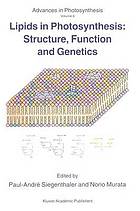 Lipids in photosynthesis : structure, function, and genetics