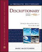 Descriptionary : a Thematic Dictionary.