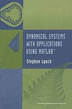 Dynamical systems with applications using MATLAB®