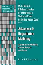 Advances in Degradation Modeling.