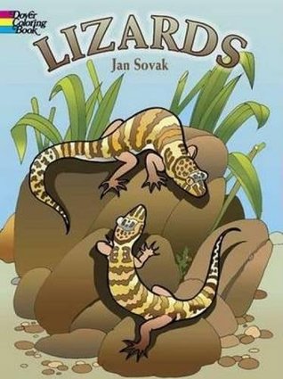 Lizards Coloring Book