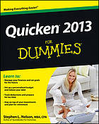 Quicken 2013 for dummies