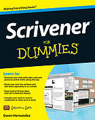 Scrivener for dummies