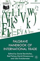 Palgrave handbook of international trade