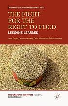 Fight for the right to food : lessons learned.