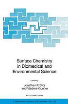 Surface chemistry in biomedical and environmental science