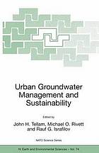 Urban Groundwater Management and Sustainability