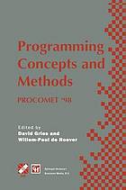 Programming concepts and methods procomet '98 : ifip tc2