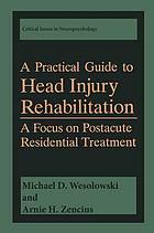 Practical guide to head injury rehabilitation : a focus on postacute residential treatment.