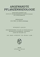 Sonderheft Kärnten : Exkursionsführer für die XI. Internationale Pflanzengeographische Exkursion Durch die Ostalpen 1956