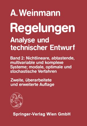 Nichtlineare, abtastende, multivariable und komplexe Systeme ; modale, optimale und stochastische Verfahren.