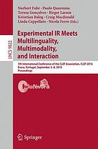 Experimental IR meets multilinguality, multimodality, and interaction : 7th International Conference of the CLEF Association, CLEF 2016, Évora, Portugal, September 5-8, 2016, Proceedings