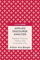 Applied Discourse Analysis