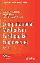 Computational methods in earthquake engineering. Volume 3