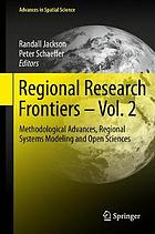 Methodological advances, regional systems modeling and open sciences