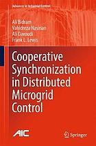 Cooperative Synchronization in Distributed Microgrid Control.