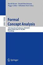 Formal Concept Analysis : 14th International Conference, ICFCA 2017, Rennes, France, June 13-16, 2017, Proceedings