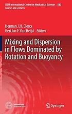 Mixing and dispersion in flows dominated by rotation and buoyancy