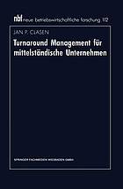 Turnaround-Management für mittelständische Unternehmen