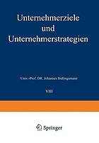 Unternehmerziele und Unternehmerstrategien