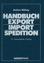 Handbuch Export, Import, Spedition