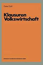 Klausuren Volkswirtschaft : VWL-Übungen Aufgaben mit Lösungen