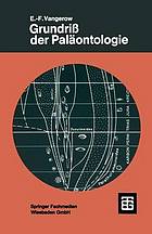 Grundriss der Paläontologie