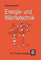 Energie- und Wärmetechnik mit 23 Tabellen