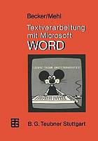 Textverarbeitung mit Microsoft WORD