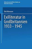 Exilliteratur in Großbritannien : 1933-1945