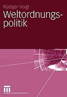 Weltordnungspolitik