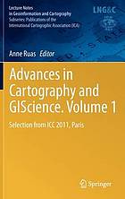 Advances in cartography and GIScience Vol. 1