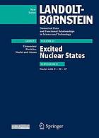 Excited nuclear states Subvol. B. Nuclei with Z=30-47 / S. I. Sukhoruchkin ...