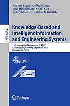 Knowledge-based and intelligent information and engineering systems Pt. 4