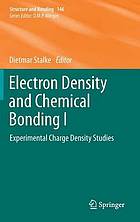 Electron density and chemical bonding