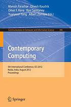 Contemporary computing : 5th International Conference, IC3 2012, Noida, India, August 6-8, 2012. Proceedings
