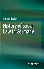 History of Social Law in Germany