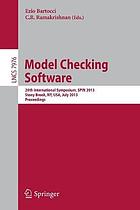 Model checking software 20th international symposium ; proceedings