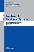 Frontiers of combining systems 9th international symposium ; proceedings