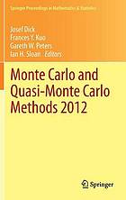 Monte Carlo and Quasi-Monte Carlo Methods 2012