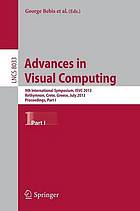 Advances in visual computing : 9th International Symposium, ISVC 2013, Rethymnon, Crete, Greece, July 29-31, 2013 : proceedings