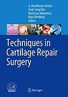 Techniques in cartilage repair surgery