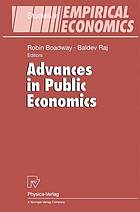 Advances in Public Economics