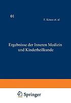 Ergebnisse der Inneren Medizin und Kinderheilkunde