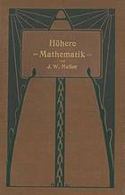 Höhere Mathematik für Studierende der Chemie und Physik und verwandter Wissensgebiete