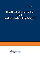 Correlationen des Zirkulationssystems Mineralstoffwechsel · Regulation des Organischen Stoffwechsels · Die Correlativen Funktionen des Autonomen Nervensystems II