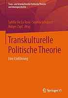 Transkulturelle Politische Theorie