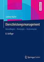 Dienstleistungsmanagement : grundlagen konzepte instrumente.